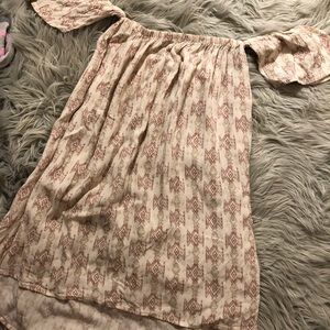 Billabong shoulder sleeve dress